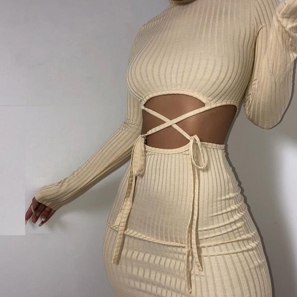 women knit dress 2021 autumn long sleeve khaki slimming bodycon fitness ribbed vestidos drop shipping, Black;gray
women knit dress 2021 autumn long sleeve khaki slimming bodycon fitness ribbed vestidos drop shipping, Black;gray
