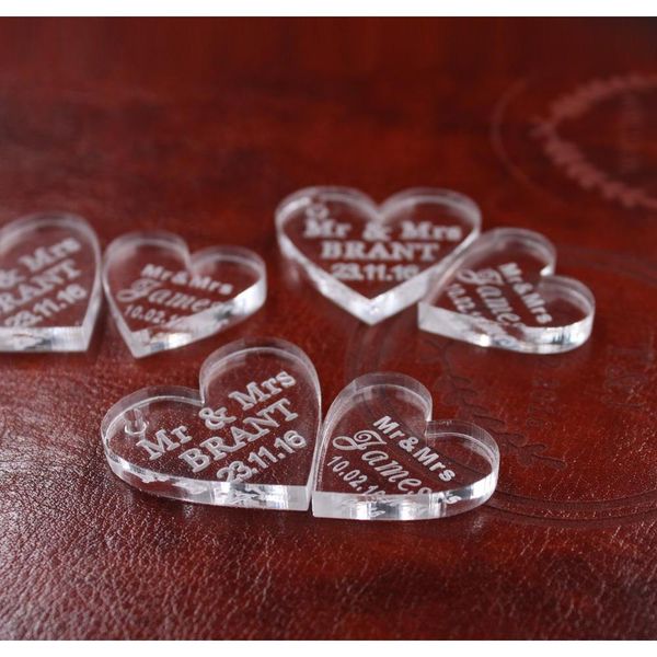 newwholesale-50 pcs customized crystal heart personalized mr mrs love heart wedding souvenirs table decoration centerpieces favors and
newwholesale-50 pcs customized crystal heart personalized mr mrs love heart wedding souvenirs table decoration centerpieces favors and