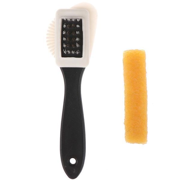 2pcs set useful suede shoe brush 3 side cleaning brush and rubber eraser set black s shaped shoes cleaner for boot shoe h bbylie 
2pcs set useful suede shoe brush 3 side cleaning brush and rubber eraser set black s shaped shoes cleaner for boot shoe h bbylie