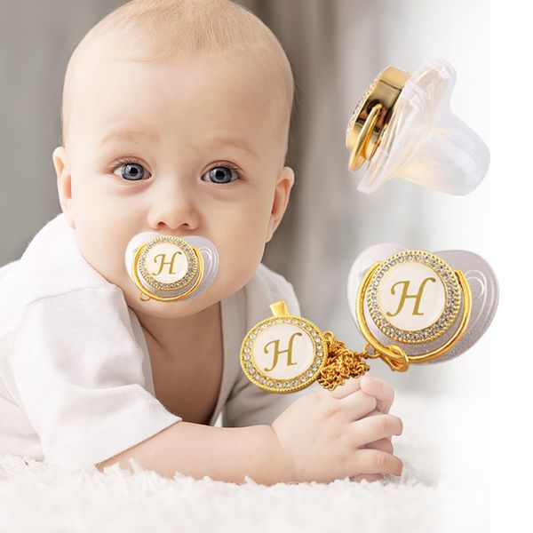 newborn baby 26 gold metal letters sleep pacifier silicone pacifier bling nipple funny pacifiers for babies infant feeding
newborn baby 26 gold metal letters sleep pacifier silicone pacifier bling nipple funny pacifiers for babies infant feeding