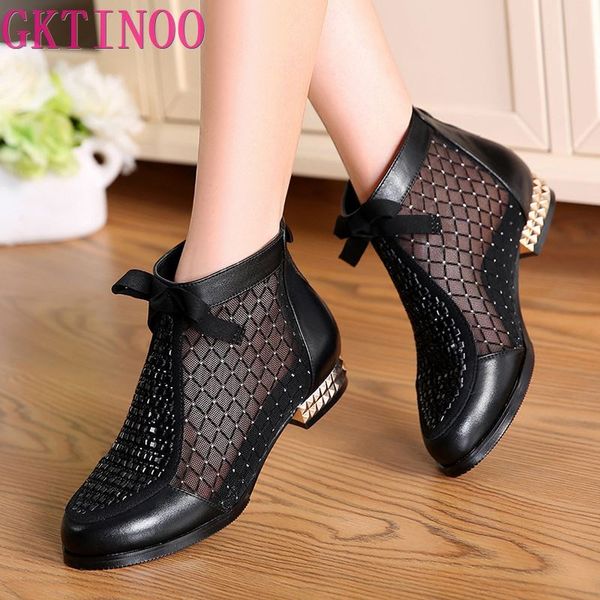2022 spring summer new bow genuine leather women boots hollow mesh ankle boots comfortable low heels fashion shoes, Black
2022 spring summer new bow genuine leather women boots hollow mesh ankle boots comfortable low heels fashion shoes, Black