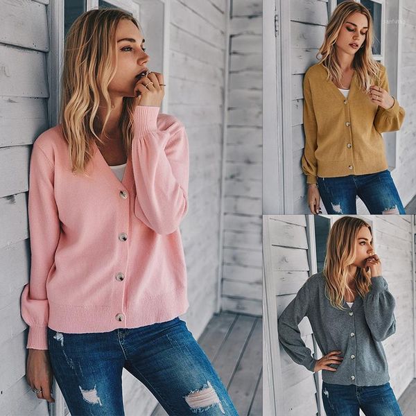 autumn cardigan women casual loose knitted sweaters v-neck single breasted long sleeve outerwear1, White;black
autumn cardigan women casual loose knitted sweaters v-neck single breasted long sleeve outerwear1, White;black