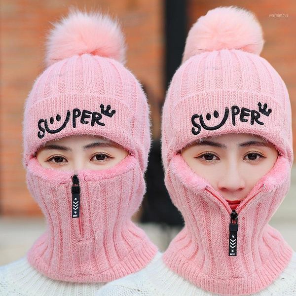 Women's hat in autumn and winter warm and velvety riding ear protection windproof neck one hair ball thickened wool knitted cap1, Blue;gray
Women's hat in autumn and winter warm and velvety riding ear protection windproof neck one hair ball thickened wool knitted cap1, Blue;gray