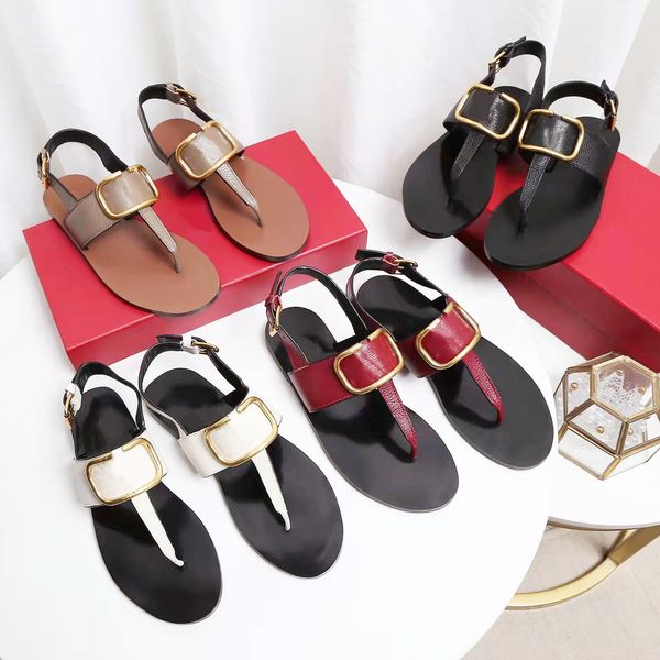 brand designer women slides sandals pure color leather metal buckle lightweight flat soled leisure shoes summer beach ladies comfort flip fl, Black
brand designer women slides sandals pure color leather metal buckle lightweight flat soled leisure shoes summer beach ladies comfort flip fl, Black