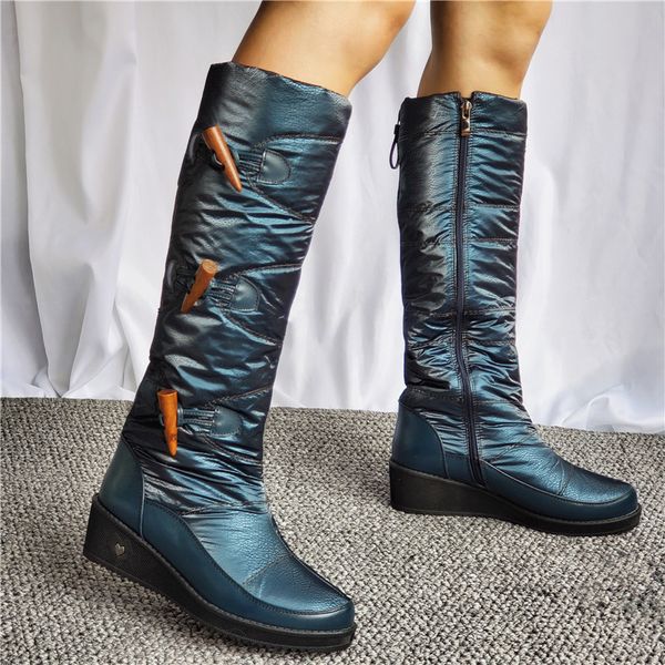 fedonas 2021 classic women knee high boots wedges high heels long warm plush snow boots quality high boots long shoes woman lj201201, Black
fedonas 2021 classic women knee high boots wedges high heels long warm plush snow boots quality high boots long shoes woman lj201201, Black