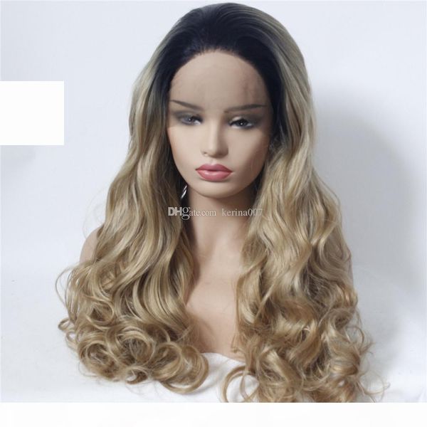 soft long body wave ombre brown front lace high temperature fiber hair wigs ing, Black
soft long body wave ombre brown front lace high temperature fiber hair wigs ing, Black