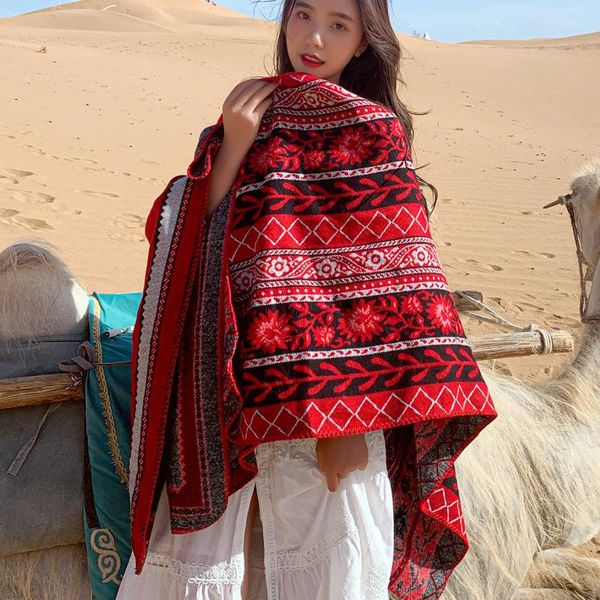 scarves royalmaybe split shawl women autumn and winter shoulder cloak thickened imitation cashmere travel big factory wholesale, Blue;gray
scarves royalmaybe split shawl women autumn and winter shoulder cloak thickened imitation cashmere travel big factory wholesale, Blue;gray