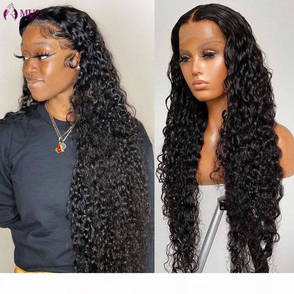 muse love lace front human hair wigs for black women 4x4 water wave curly lace closure wig long deep curly wigs for women, Black;brown
muse love lace front human hair wigs for black women 4x4 water wave curly lace closure wig long deep curly wigs for women, Black;brown