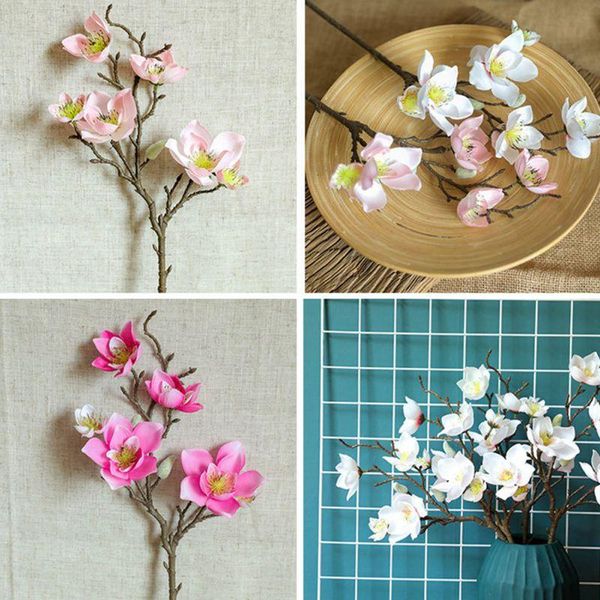 artificial magnolia flowers simulation flower for wedding party garden home table office decoration#1
artificial magnolia flowers simulation flower for wedding party garden home table office decoration#1