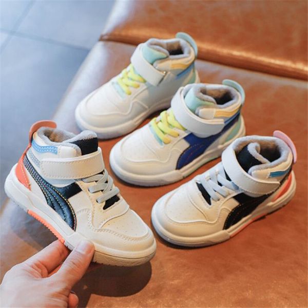 children casual sneaker shoes 2020 winter new boys girls plus velvet high board shoes comfortable warm children shoes, Black;grey
children casual sneaker shoes 2020 winter new boys girls plus velvet high board shoes comfortable warm children shoes, Black;grey