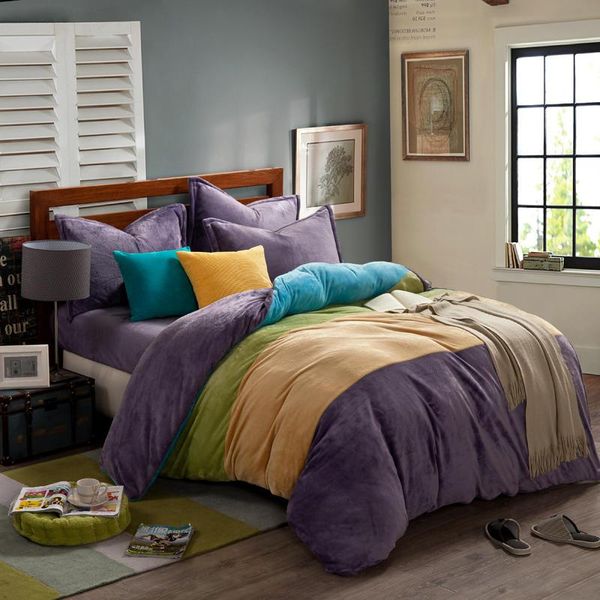 double color flannel velvet white blue bedding sets thick cover colorful duvet winter flat pillowcover warm fleece sheet
double color flannel velvet white blue bedding sets thick cover colorful duvet winter flat pillowcover warm fleece sheet