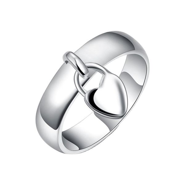 alloy plating ring female japanese and korean fashion creative love lock ring hand jewelry proposal, engagement, wedding anniversary, Silver
alloy plating ring female japanese and korean fashion creative love lock ring hand jewelry proposal, engagement, wedding anniversary, Silver