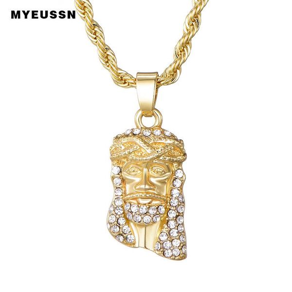 jesus christ piece head face pendant for men iced out shining crystal charm necklace with chain hip hop jewelry, Silver
jesus christ piece head face pendant for men iced out shining crystal charm necklace with chain hip hop jewelry, Silver