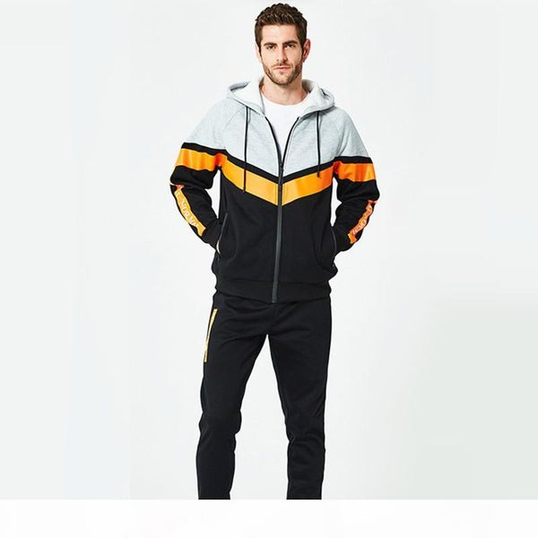 fashion causual men sets tracksuits patchwork sport style warm velvet streetwear plus size aumn winter men clothes outwear xxl, Gray
fashion causual men sets tracksuits patchwork sport style warm velvet streetwear plus size aumn winter men clothes outwear xxl, Gray
