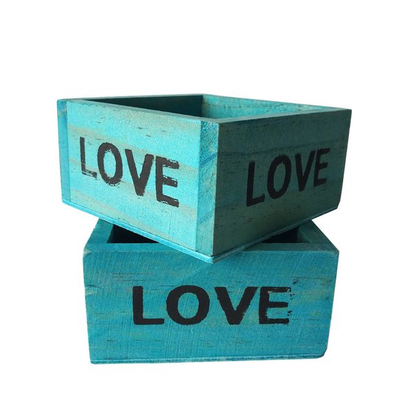 d10xh5cm vintage plant container blue wood garden flower planter small diy succulent pot wooden storage box
d10xh5cm vintage plant container blue wood garden flower planter small diy succulent pot wooden storage box