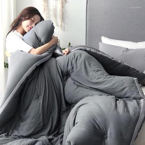 thick warm winter double space quilt single dormitory comforter spring&autumn duvets winter air conditioning silk quilt blanket1
thick warm winter double space quilt single dormitory comforter spring&autumn duvets winter air conditioning silk quilt blanket1