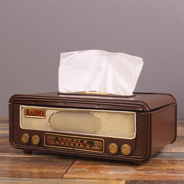 European Retro Radio Suitcase Shape Tissue Box Home Paper Towel Holder Bar Office Square Napkin Storage Box Kitchen Organizer
European Retro Radio Suitcase Shape Tissue Box Home Paper Towel Holder Bar Office Square Napkin Storage Box Kitchen Organizer