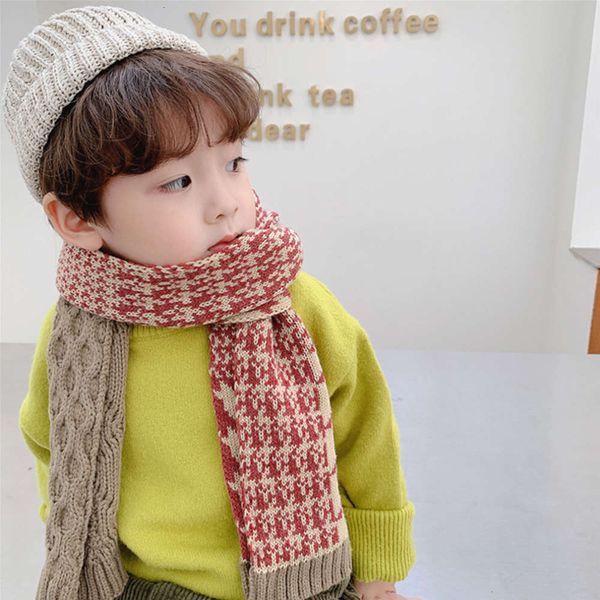 long children's winter new knitting qianniao baita warm baby wool scarf wj8679, Red;brown
long children's winter new knitting qianniao baita warm baby wool scarf wj8679, Red;brown