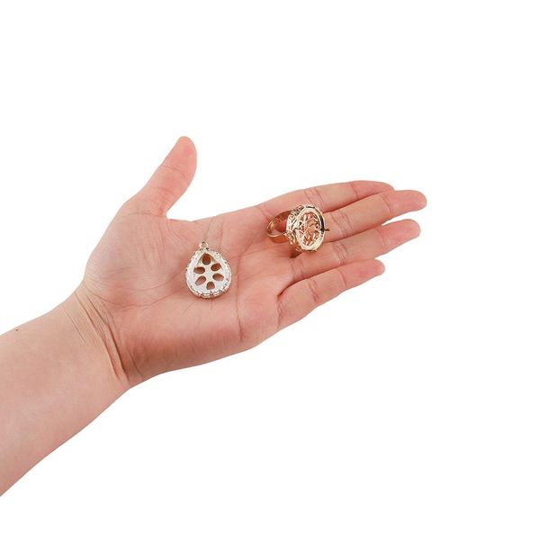 5pcs adjustable ring blanks base pendant cabochon base setting crown shape ring blank tray for jewelry making finding accessorie q wmtpwb, Black
5pcs adjustable ring blanks base pendant cabochon base setting crown shape ring blank tray for jewelry making finding accessorie q wmtpwb, Black