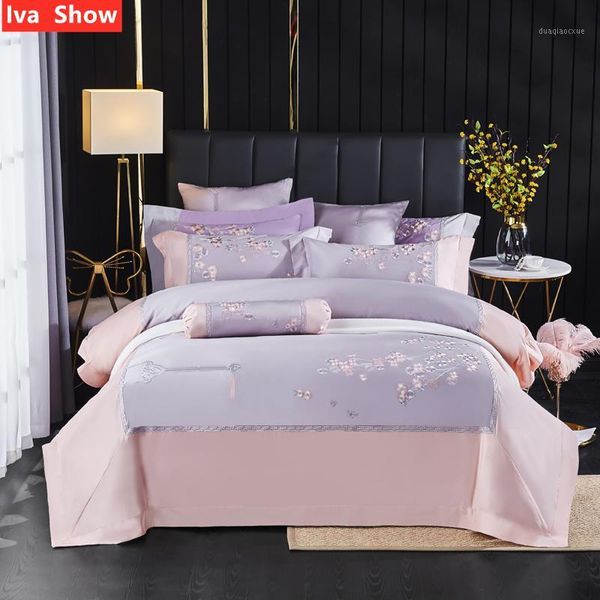 bedding sets iva show light grey exquisite embroidery set long staple cotton bed king size four-pieces1
bedding sets iva show light grey exquisite embroidery set long staple cotton bed king size four-pieces1