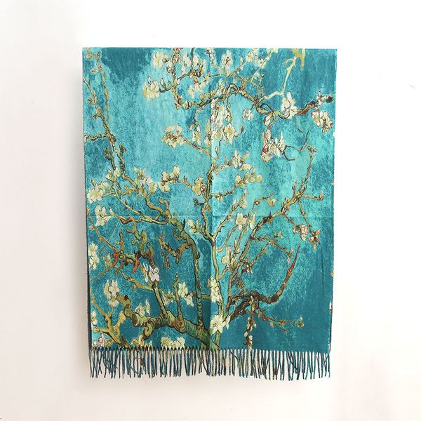 new 2021 women winter cashmere digital painted shawl van gogh oil painting pashmina ladies blanket scarf mzyr, Blue;gray
new 2021 women winter cashmere digital painted shawl van gogh oil painting pashmina ladies blanket scarf mzyr, Blue;gray