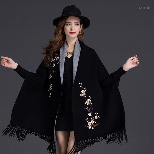 autumn winter imitation cashmere plum scarf sleeves jacquard thick tassel female shawl dual-use imitation mink cashmere1, Blue;gray
autumn winter imitation cashmere plum scarf sleeves jacquard thick tassel female shawl dual-use imitation mink cashmere1, Blue;gray