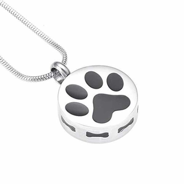 fashion jewelry round paw print pet cremation memorial urn necklace keepsake stainless steel pendant
fashion jewelry round paw print pet cremation memorial urn necklace keepsake stainless steel pendant
