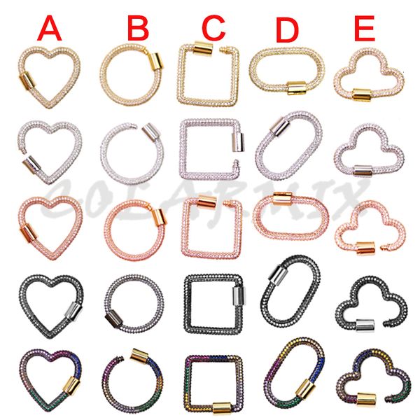 pcs clasp accessories lock pendants 6 making multi-kinds zircon pendant fashion jewelry for women 50938
pcs clasp accessories lock pendants 6 making multi-kinds zircon pendant fashion jewelry for women 50938