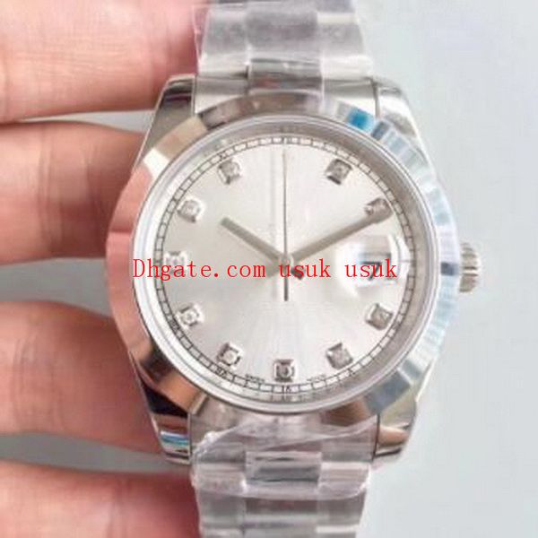 u1 factory men's wristwatches 41mm 126300 126303 126301 mechanical automatic stainless steel bracelet luxury men watches, Slivery;brown
u1 factory men's wristwatches 41mm 126300 126303 126301 mechanical automatic stainless steel bracelet luxury men watches, Slivery;brown