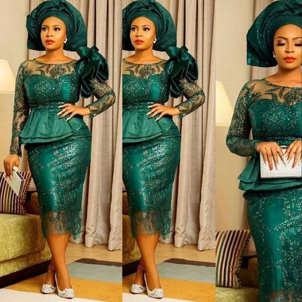 2022 vintage mother of the bride dresses sheath jewel neck illusion long sleeves dark green sequined lace peplum tea length plus size party, Black;red
2022 vintage mother of the bride dresses sheath jewel neck illusion long sleeves dark green sequined lace peplum tea length plus size party, Black;red