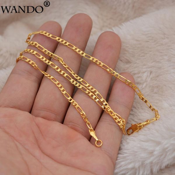 wando fashion link chain for men/women copper gold colour classic chains ethnic jewelrys gifts 45cm/60cm n23, Silver
wando fashion link chain for men/women copper gold colour classic chains ethnic jewelrys gifts 45cm/60cm n23, Silver
