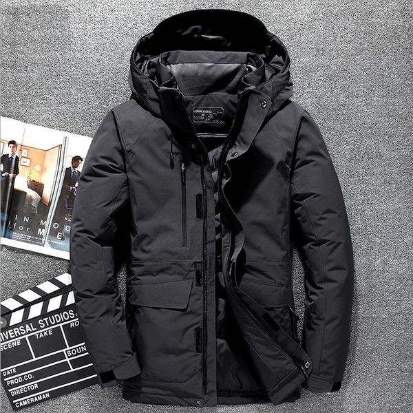 nieuwe mode mannen donsjack heren winter parka dikke warme hoge kwaliteit hoodies wit eendendons jas heren merk kleding outcoat, Black
nieuwe mode mannen donsjack heren winter parka dikke warme hoge kwaliteit hoodies wit eendendons jas heren merk kleding outcoat, Black