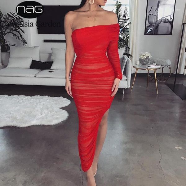 casual dresses asia ruched summer dress women 2021 one shoulder long sleeve club party red mesh side split bodycon long1, Black;gray
casual dresses asia ruched summer dress women 2021 one shoulder long sleeve club party red mesh side split bodycon long1, Black;gray