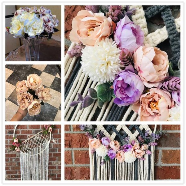 decorative flowers & wreaths 1 bouquet 28cm european peonies artificial home decor silk flower mini fabric fake wedding diy decoration1
decorative flowers & wreaths 1 bouquet 28cm european peonies artificial home decor silk flower mini fabric fake wedding diy decoration1