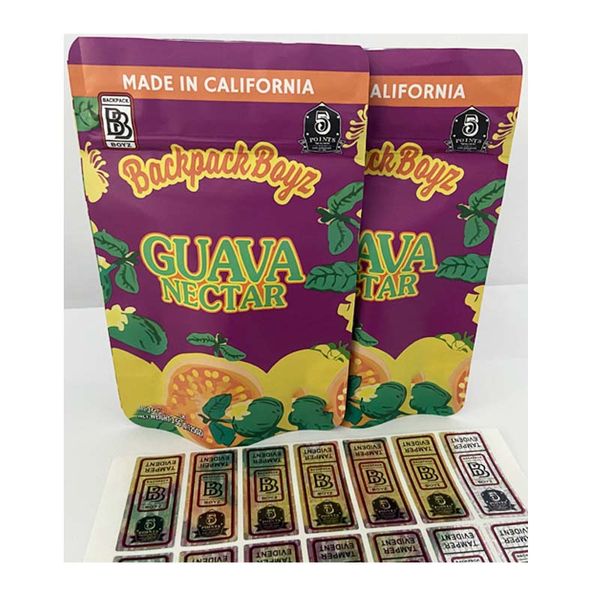 backpack boyz guava nectar 0.125oz baggies 420 packaging mylar bags with resealable child proof zip lock
backpack boyz guava nectar 0.125oz baggies 420 packaging mylar bags with resealable child proof zip lock