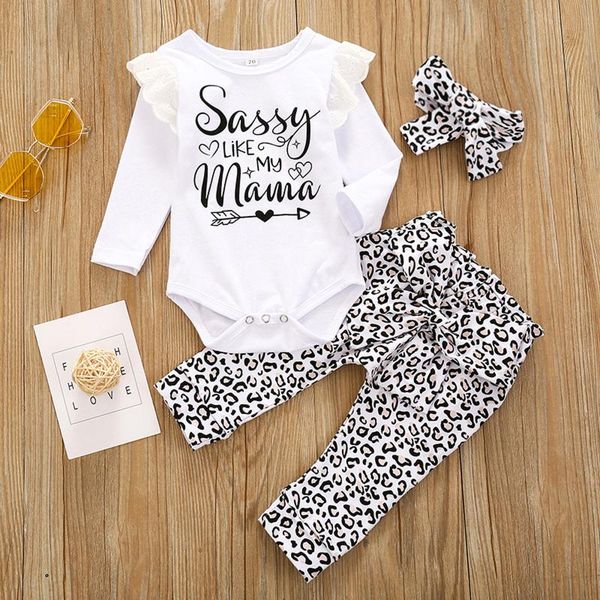 baby pajamas unisex детская одежда новорожденный младенческая детская письмо печатание боди верховые топы леопардовые штаны настройки + огол, White
baby pajamas unisex детская одежда новорожденный младенческая детская письмо печатание боди верховые топы леопардовые штаны настройки + огол, White