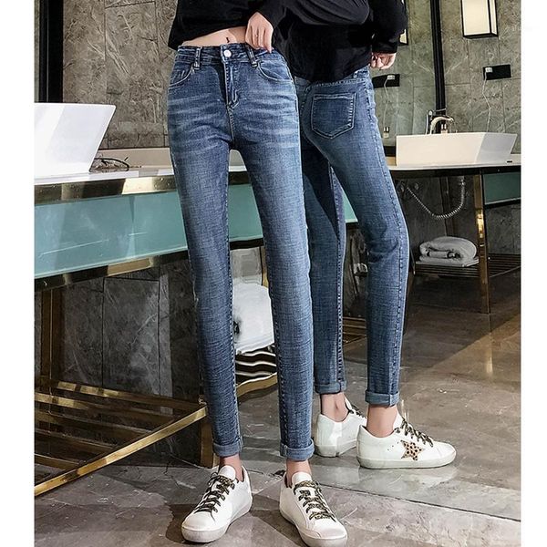 women's jeans jujuland for women with high waist pants plus up large size skinny woman denim modis streetwear 00331, Blue
women's jeans jujuland for women with high waist pants plus up large size skinny woman denim modis streetwear 00331, Blue