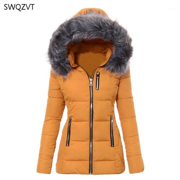 swqzvt cotton coat women hooded thick warm slim women parkas solid color jacket winter coat clothes black gray1
swqzvt cotton coat women hooded thick warm slim women parkas solid color jacket winter coat clothes black gray1