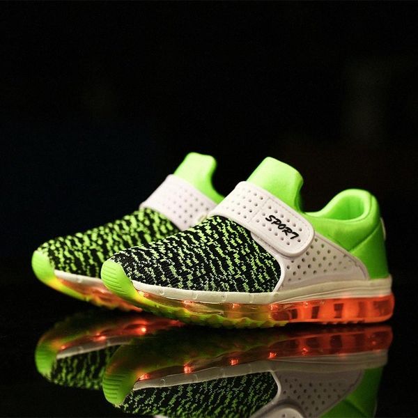 2018 new fashion led usb luminous for kids children casual shoes glowing usb charging boys & girls sneaker air cushion light up #2l14
2018 new fashion led usb luminous for kids children casual shoes glowing usb charging boys & girls sneaker air cushion light up #2l14