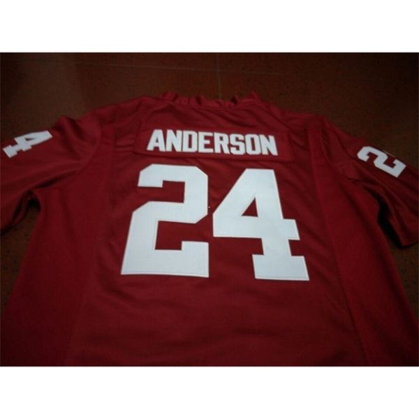 121 #24 rodney anderson red white oklahoma sooners alumni college jersey or custom any name or number jersey, Black
121 #24 rodney anderson red white oklahoma sooners alumni college jersey or custom any name or number jersey, Black