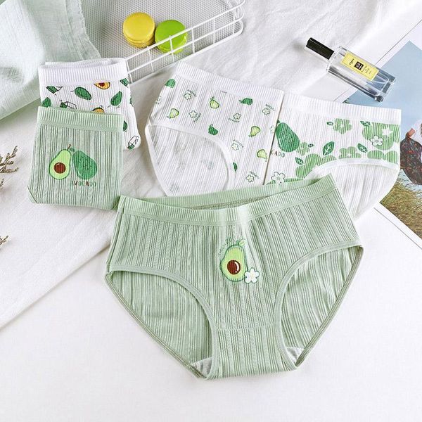 1pcs pure color low-waist fashion lingerie avocado pattern cotton japanese style breathable green women panties underpants1, Black;pink
1pcs pure color low-waist fashion lingerie avocado pattern cotton japanese style breathable green women panties underpants1, Black;pink