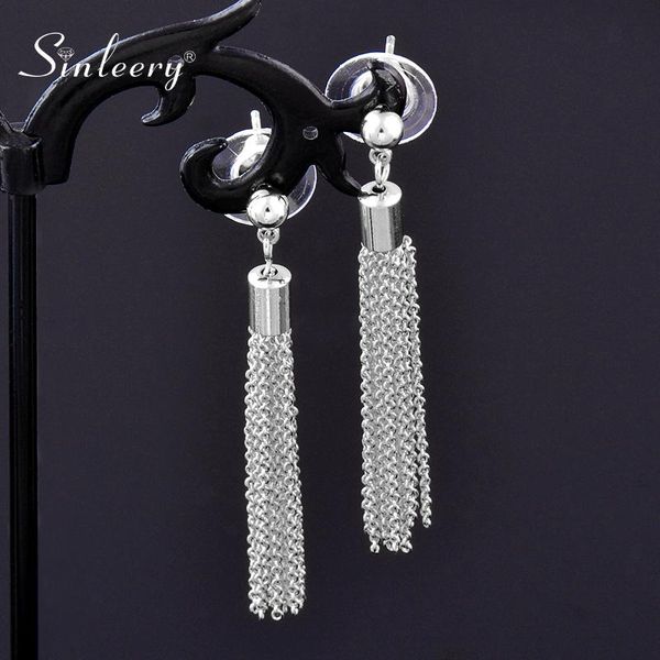 dangle & chandelier sinleery punk cool tassels drop long earrings women 2021 jewelry silver color metal earring accessories es286 ssh
dangle & chandelier sinleery punk cool tassels drop long earrings women 2021 jewelry silver color metal earring accessories es286 ssh