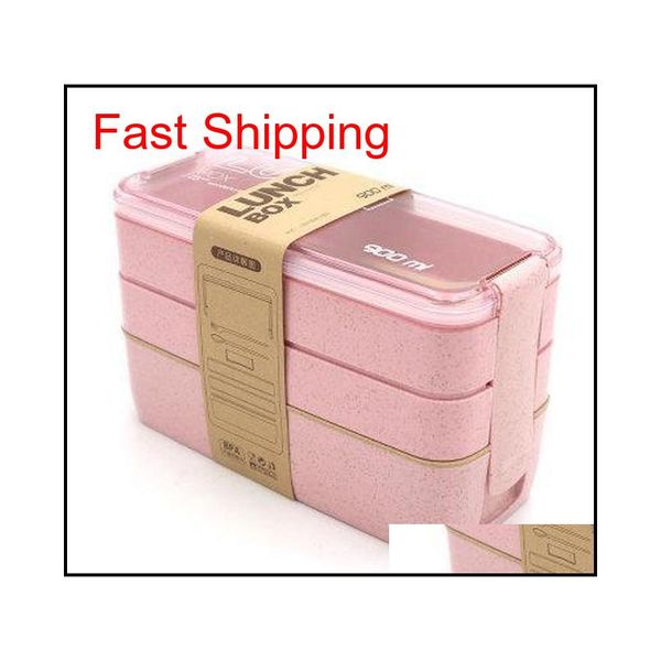 900ml lunch box 3 layer wheat straw bento boxes microwave dinnerware food storage container lunch qyldcd yh_pack
900ml lunch box 3 layer wheat straw bento boxes microwave dinnerware food storage container lunch qyldcd yh_pack
