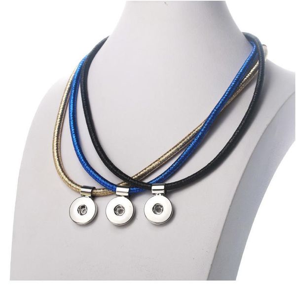 new fashion charm rope chain necklace snap button pendant necklace fit 18mm buttons women jewelry wholesale bbyhai, Silver
new fashion charm rope chain necklace snap button pendant necklace fit 18mm buttons women jewelry wholesale bbyhai, Silver