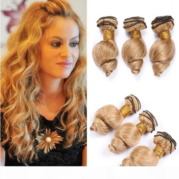 pure 27 honey blonde human hair bundles 300gram loose wave virgin hair weave wefts strawberry blonde human hair extensions mixed length, Black
pure 27 honey blonde human hair bundles 300gram loose wave virgin hair weave wefts strawberry blonde human hair extensions mixed length, Black