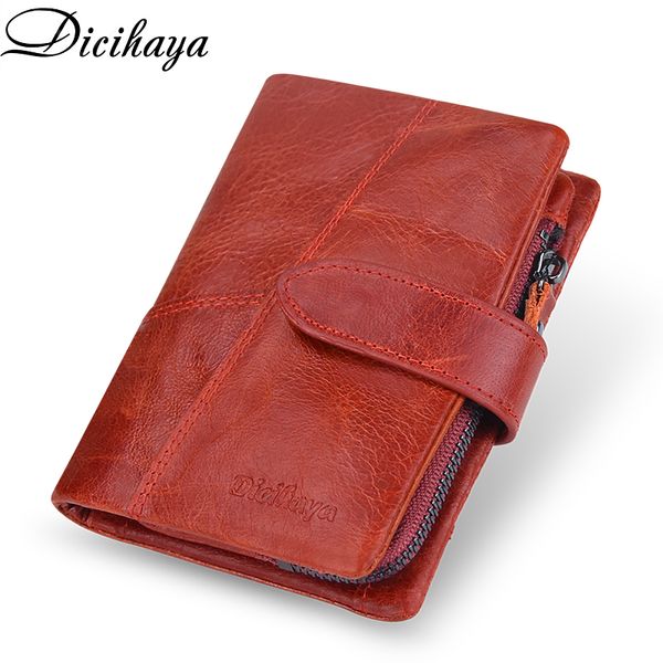 dicihaya women wallets small fashion brand genuine leather purse women ladies card bag for women female purse money clip wallet c1115, Red;black
dicihaya women wallets small fashion brand genuine leather purse women ladies card bag for women female purse money clip wallet c1115, Red;black