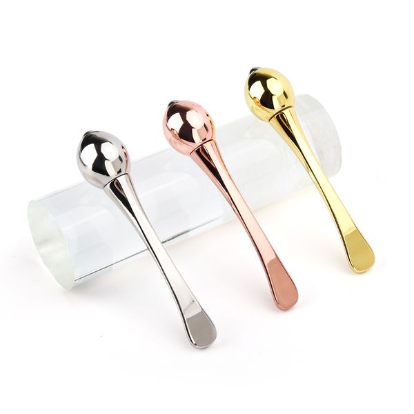 eye cream applicator cosmetic spatulas anti wrinkle eye roller massage stick facial mask spoon gold alloy metal skin care tools
eye cream applicator cosmetic spatulas anti wrinkle eye roller massage stick facial mask spoon gold alloy metal skin care tools