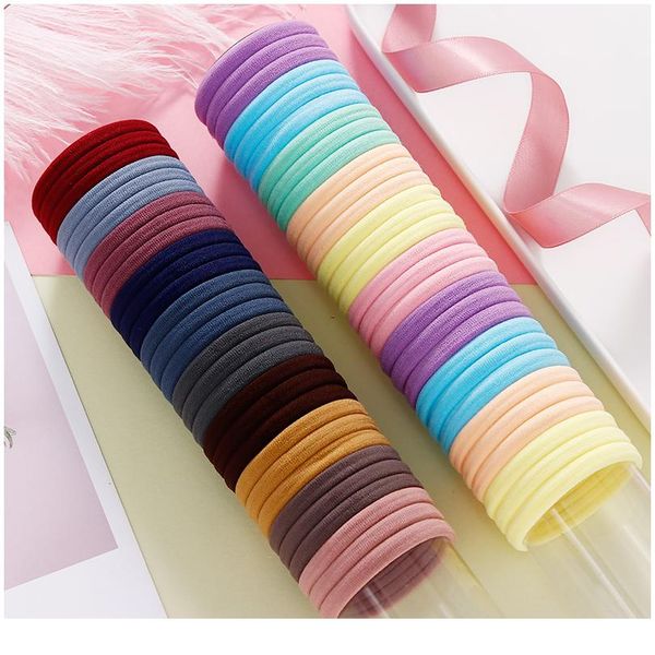 50/100pcs/set women girls 4cm colorful nylon elastic hair bands ponytail holder rubber bands scrunchie headband hair acc wmtowk, Black;brown
50/100pcs/set women girls 4cm colorful nylon elastic hair bands ponytail holder rubber bands scrunchie headband hair acc wmtowk, Black;brown