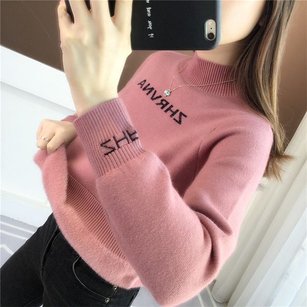 2021 new all woman's sweater warmth, stuffed thickened, underlay for female style in the fall and slt8, White;black
2021 new all woman's sweater warmth, stuffed thickened, underlay for female style in the fall and slt8, White;black