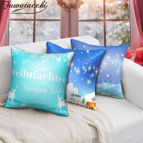 fuwatacchi christmas gift cushion cover polyester printed throw pillow covers for home sofa decor pillowcases funda cojin 45x45
fuwatacchi christmas gift cushion cover polyester printed throw pillow covers for home sofa decor pillowcases funda cojin 45x45